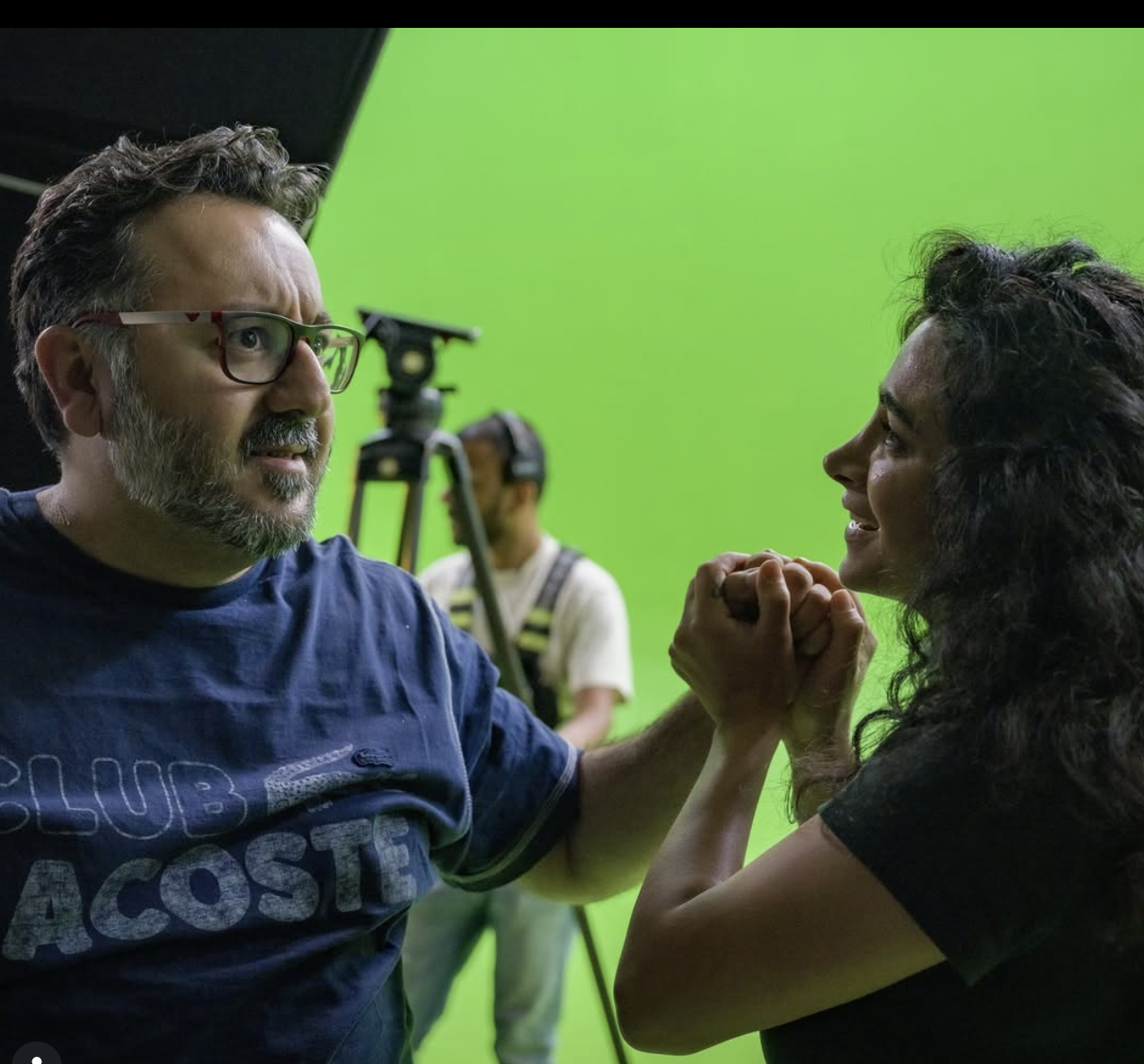 Blocking a scene with the lead before the take — The Start of a Problem.