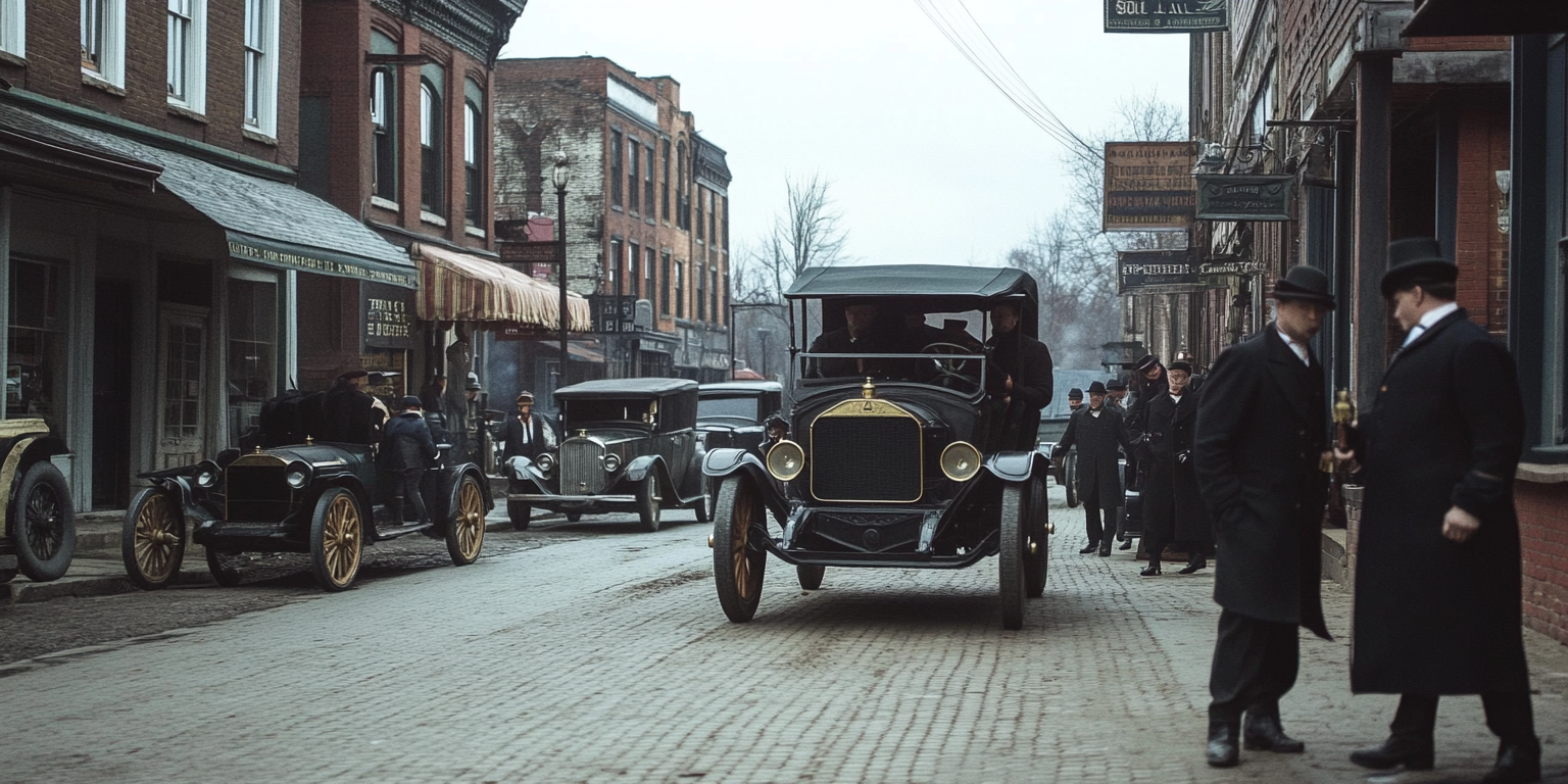 Main Street, 1919 — concept art for Still Waters