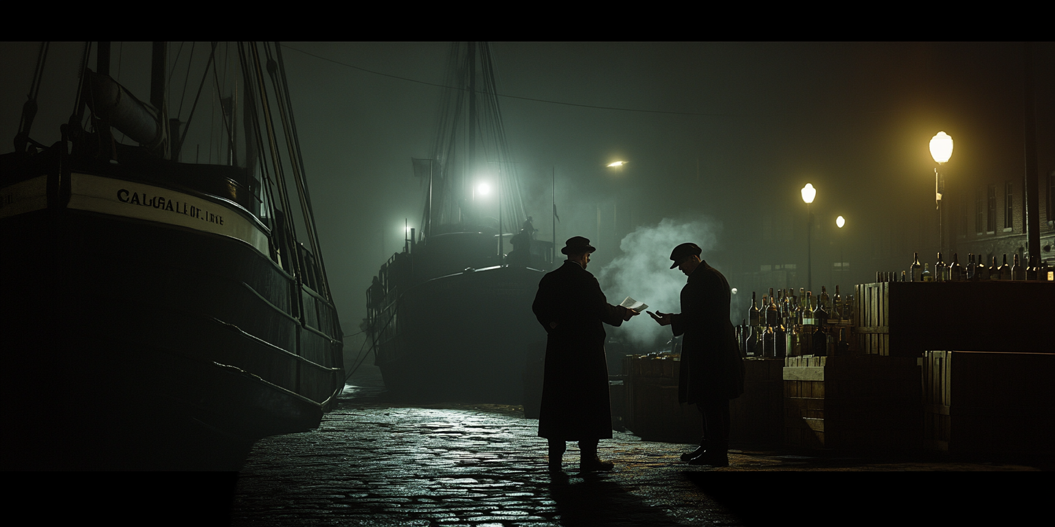 The Harbour Trade — concept art for Still Waters